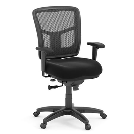 CoolMesh Basic Collection Task Chair With Arms And Black Frame